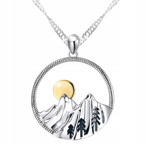  Silver necklace 925 with a motif of the Tatra Mountains Zakopane mountains mountains mountain