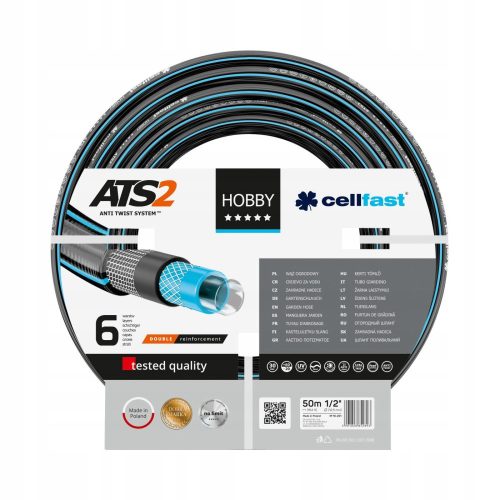 Irrigation hose - Cellfast Hobby garden hose 50m 1/2"