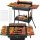 Electric grill - Barbecue, foldable electric grill Zilan Stand Barbecue Grill black 2400 W