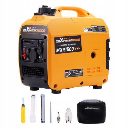 Maxpeedingrods 1200W Gasoline Portable Single Phase Generator