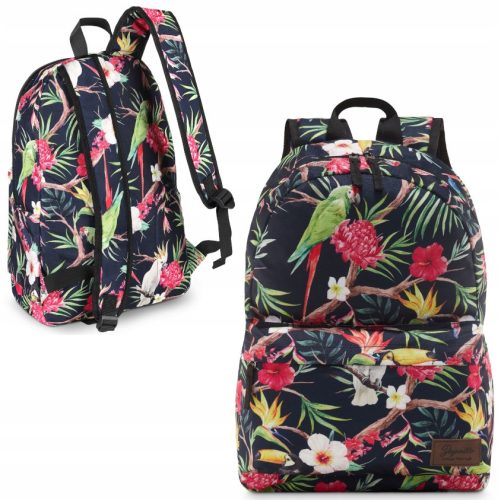 Exotic Parrot Design School Backpack by Zagatto® - Stylish & Functional!