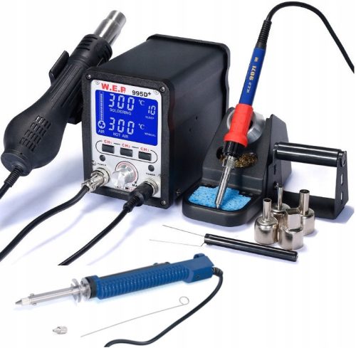 2in1 soldering iron (hot air and tip) Hotair 720 W