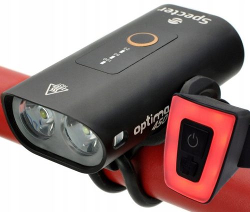  Spectre Optima bicycle light 450 lm battery