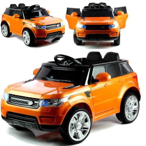  Orange car from LEANToys