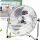 Fans for home Aigostar Clover circulation fan silver/grey