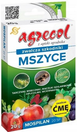  Agrecol Mospilan 20 SP 2105 against aphids and box tree moth 20 g