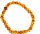  Baltic amber bracelet uneven cognac