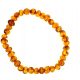  Baltic amber bracelet uneven cognac