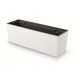  Prosperplast flowerpot 77 cm x 24 x 24.6 cm, white plastic