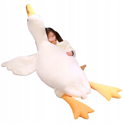  Goose and Duck Plush Cushion, Large, 190 cm