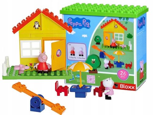  Big Peppa Pig building block set 26 pcs.