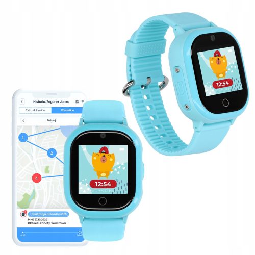  Smartwatch GPS Locator Locon Blue Tones