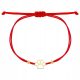  GOLDEN STRING BRACELET DOG PAW 333