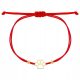  GOLDEN STRING BRACELET DOG PAW 333