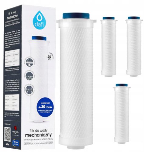  Dafi polypropylene filter insert 25 0 l