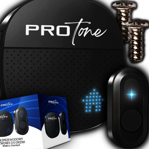 ProTONE wireless doorbell 300 m 110 dB