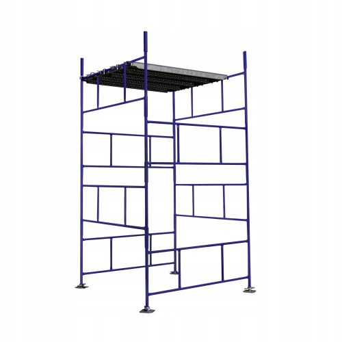 Warsaw scaffolding set: frame, platform and base