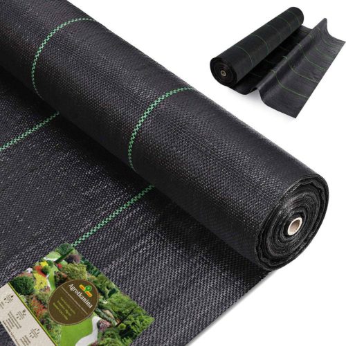 Agrartextil - Agricultural mulching fabric (anti-weed) Sunrise black 320 x 5000 cm 90 g/m²