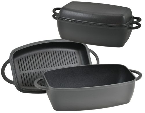 Frying pans and baking trays Frying pan żeliwna Krisberg 3.8 l