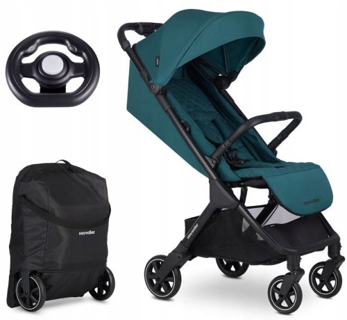  EASYWALKER Jackey Stroller Teal Green + Handlebar for Easywalker Stroller Black