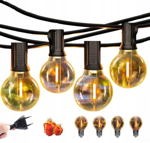  LED_RGB_100_Bulbs Garland 3000 cm Network