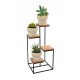 WOODEN FLOWER STAND Framado flower stand 82 cm made of metal