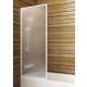 One-piece bathtub partition KFA Armatura 65 x 129 cm milky