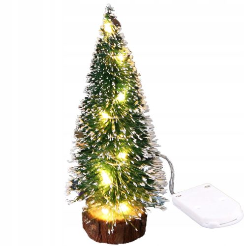  25 CM Mini Christmas Tree LED YELLOW Artificial Figure