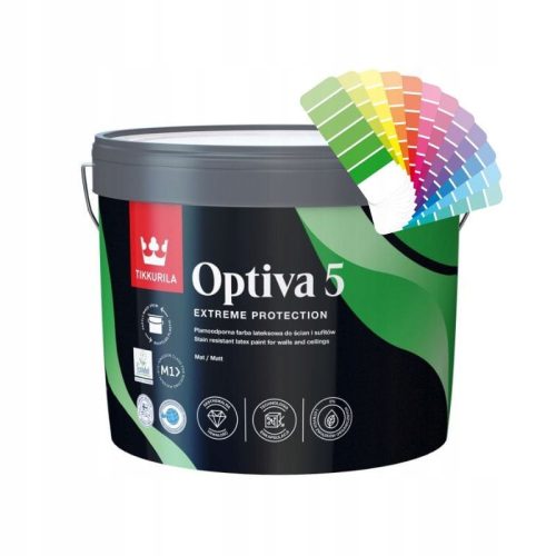 Tikkurila Optiva 5 matt 9 latex wall paint