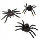  Plastic SPIDERS for HALOWEEN, artificial x36