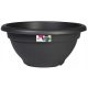  Elho flowerpot 40 cm x 40 x 18 cm diameter 40 cm plastic in the colors grey and silver