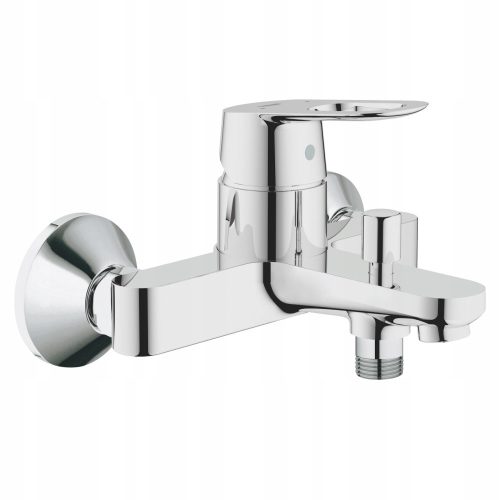 Grohe BAULOOP single-lever wall-mounted bathtub faucet, chrome