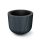  Prosperplast flowerpot 24 cm x 24 x 20 cm diameter 24 cm plastic black, graphite