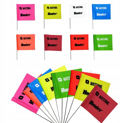  Flags for HUNTER WATERMIL MIX markings, 10 pieces