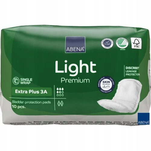  Abena Light Extra Plus sanitary pads 10 pcs