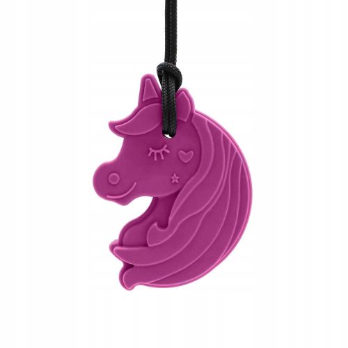  Speech therapy, orthodontic, sensory and therapeutic teether ARK Therapeutic silicone in purple tones