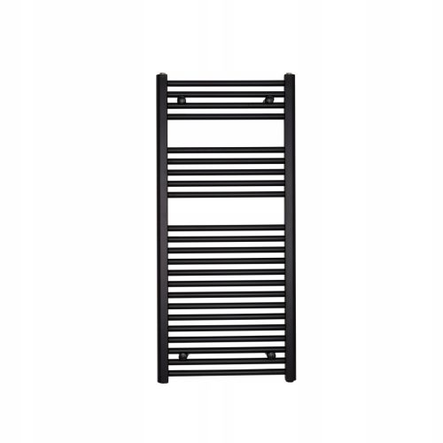  Heat & Style 516 W 500 x 1100 mm black water bathroom radiator