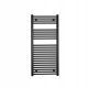  Heat & Style 516 W 500 x 1100 mm black water bathroom radiator