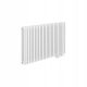  Horizontal decorative radiator PO2 600x986mm white