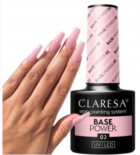  CLARESA BASE POWER ACID-FREE HYBRID BASE 02 5 ml