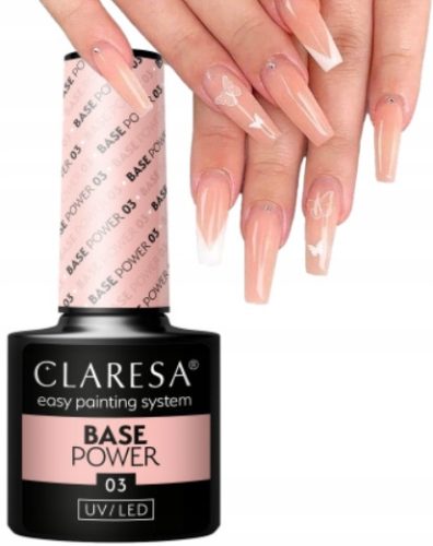  CLARESA BASE POWER ACID-FREE HYBRID BASE 03 5 ml