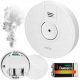 Fire smoke detector, loud detector + battery