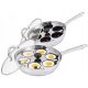 Frying pans Klausberg egg and pancake pan, 24 cm, stainless steel