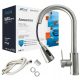 Focus Sanitar Focus floor-standing kitchen faucet, grey