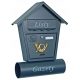 Mailbox - Euro-Mailbox R&D t1t7016 grey