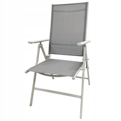 Chairs for garden, terrace and balcony Garden chair Contrast white metal