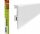 Korner PVC strip 250 x 75, length 250 cm, white