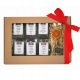  TEA GIFT SET BASKET SET OF 6 TEA
