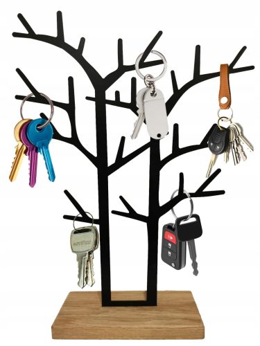  Key stand tree hanger for dresser 32 cm