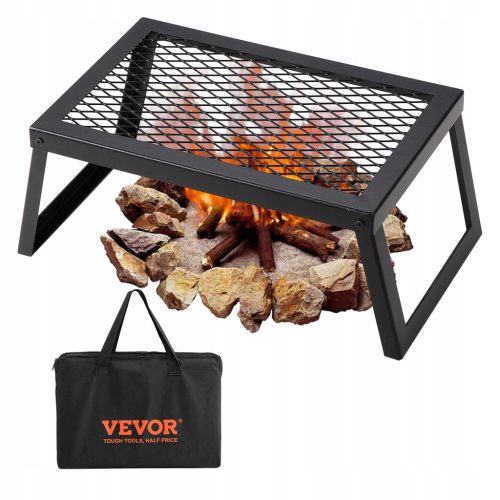  VEVOR Charcoal Grill 458x305mm foldable portability